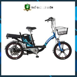 Xe đạp điện asama cũ tem xanh