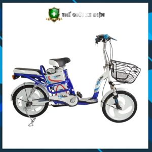 Xe đạp điện HKbike cũ xanh