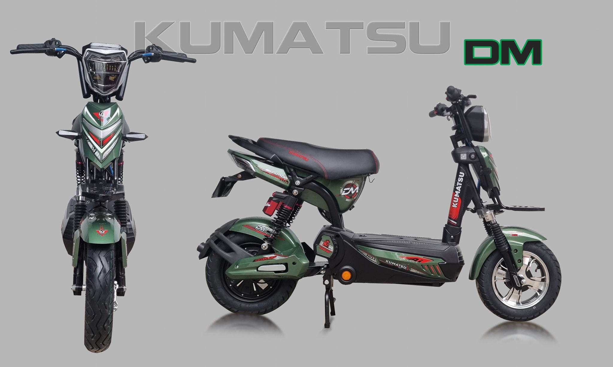 Xe đạp điện chính hãng M133 Kumatsu